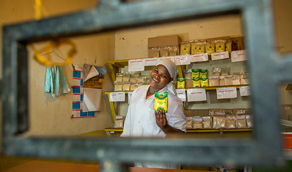 selling dried fruit in Kenya