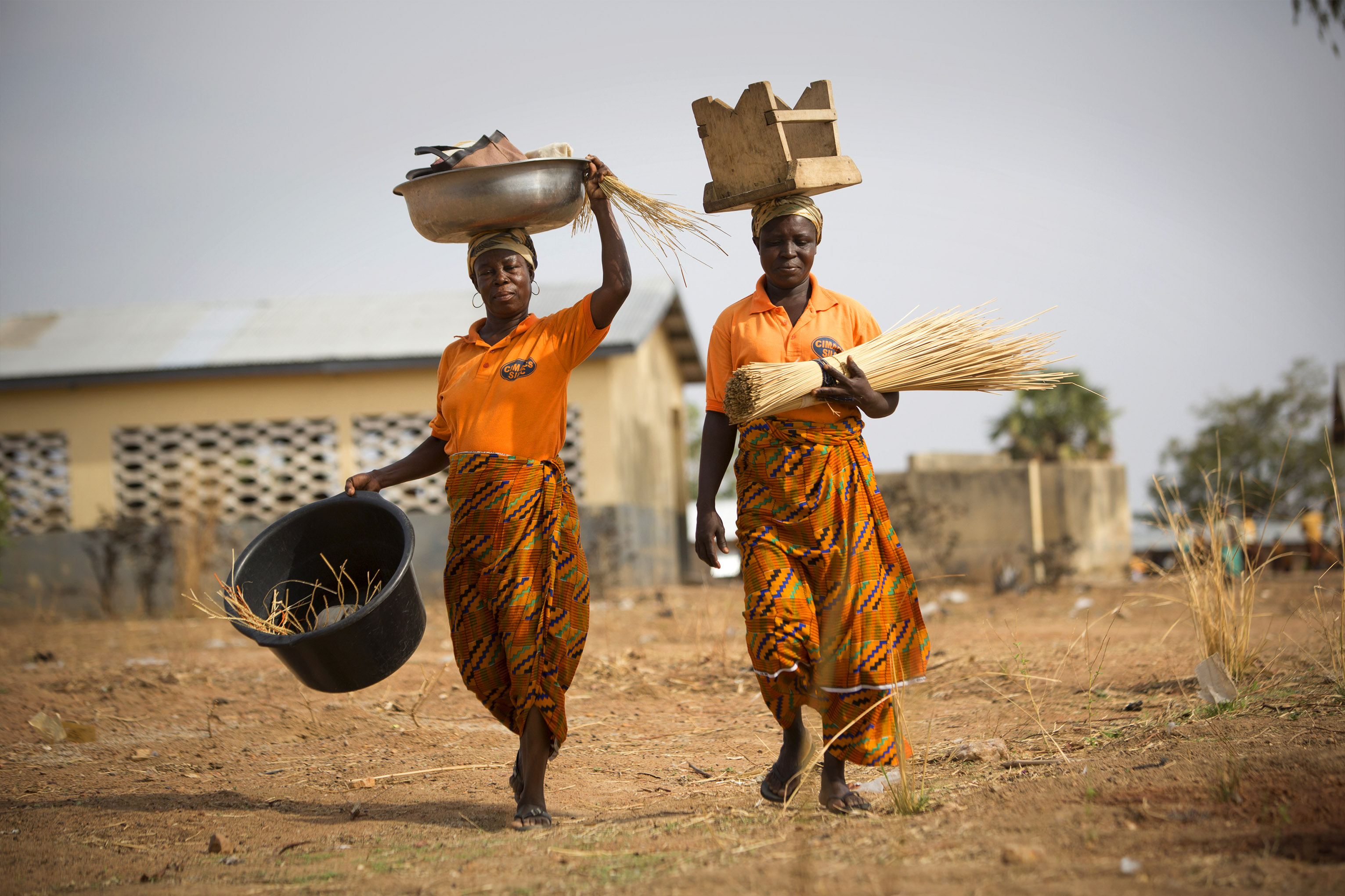 The ones who are impacted by climate change the most are the poorer groups depending on natural resource-based activities. These marginalized are often women. Photo by Jake Lyell for CRS