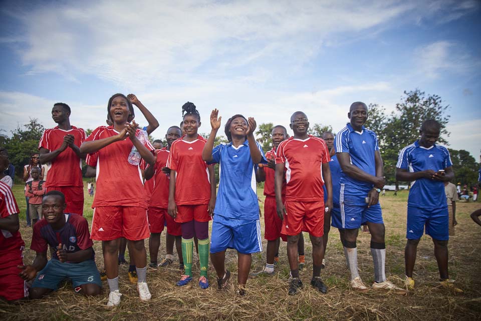 soccer players in Central African Republic