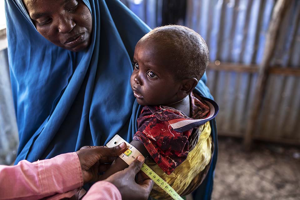 Somalia child nutrition exam