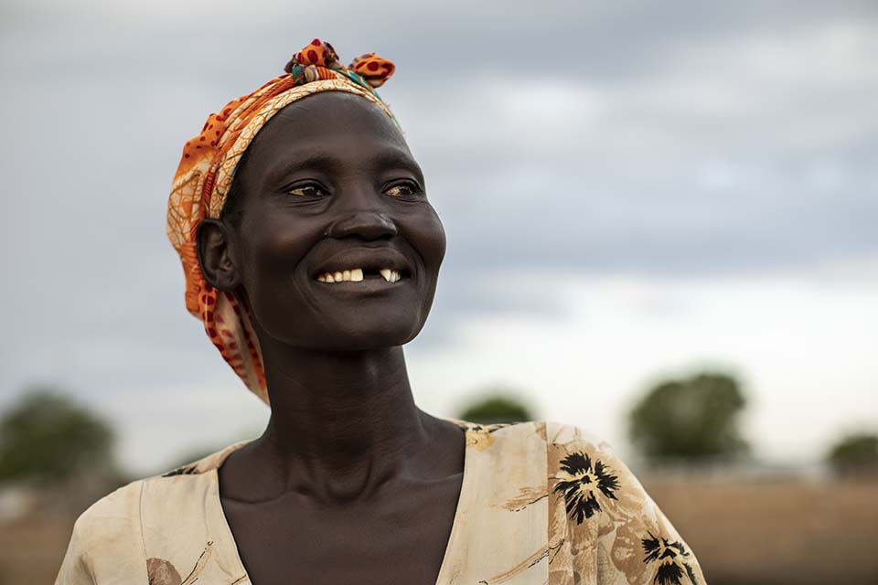 South Sudan moms support group leader