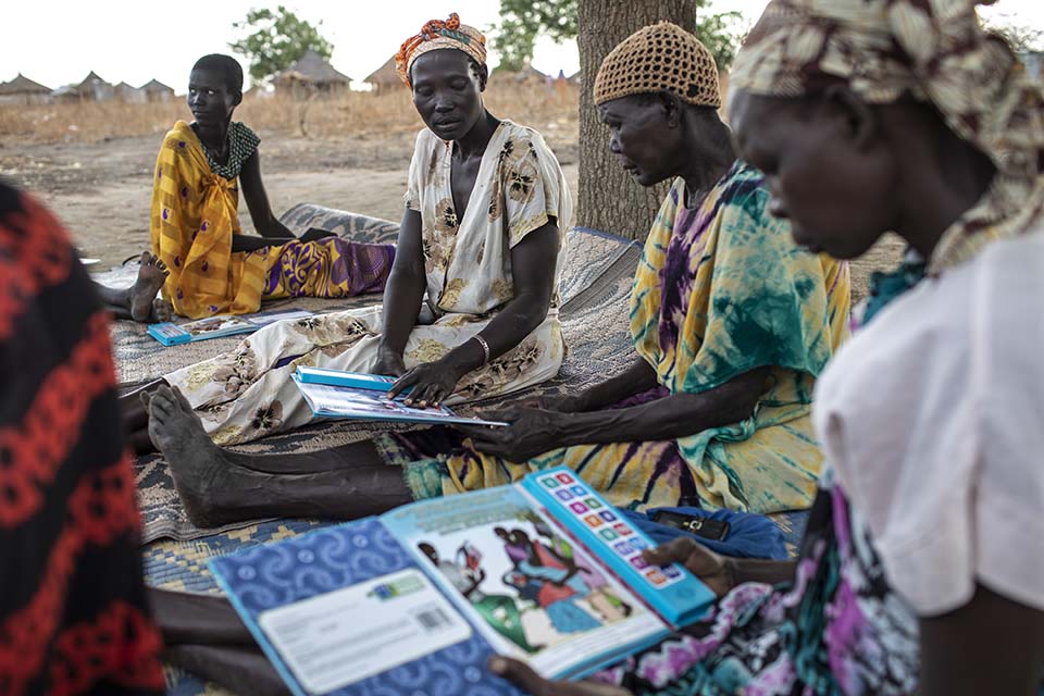 South Sudan moms support group