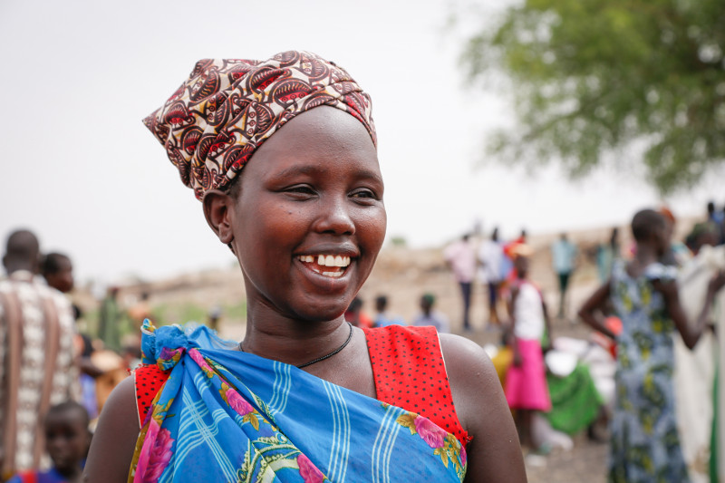 For now, CRS provides food assistance, but will also be providing seeds when the drought-delayed rains arrive.  “I have to try farming again so we can eat. I cannot just sit idly by,” Abul says.