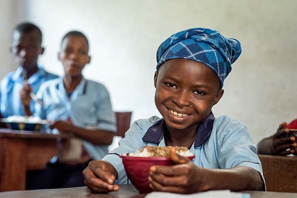 student in Sierra Leone