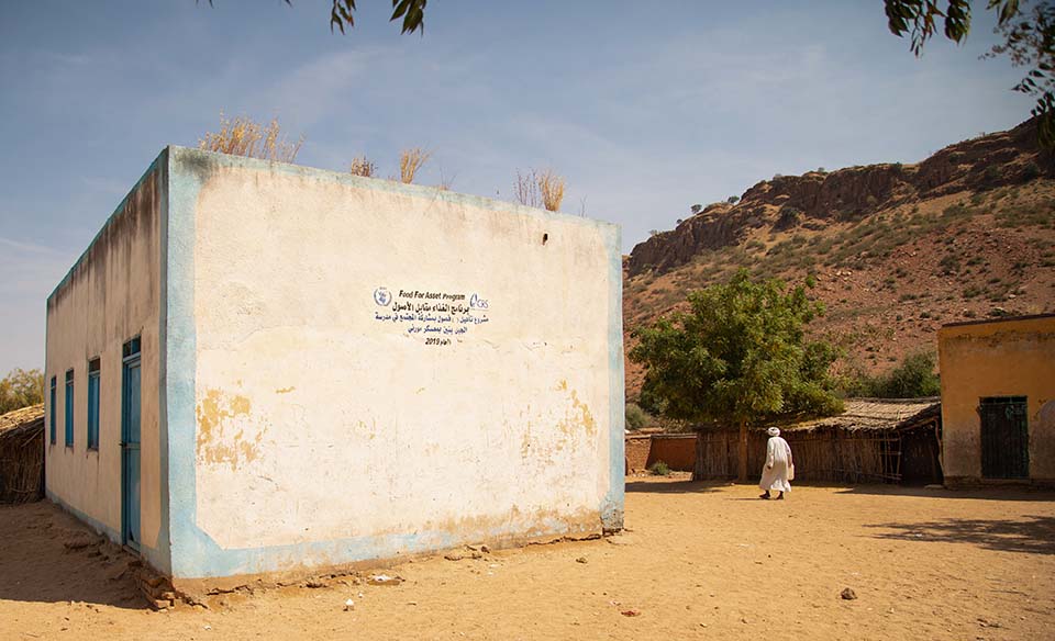 classrom in Darfur