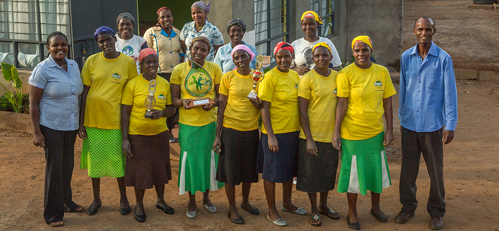 Staff and owners of Sweet n Dried in Kenya