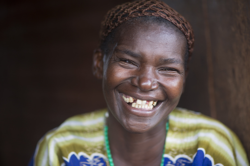 Gertruda Domayo encourages others to "change their lives for the better." Photo by Sara A. Fajardo/CRS
