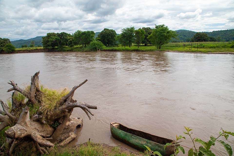 river in Tanzania