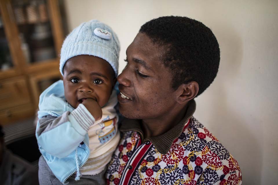 Tanzania father and child