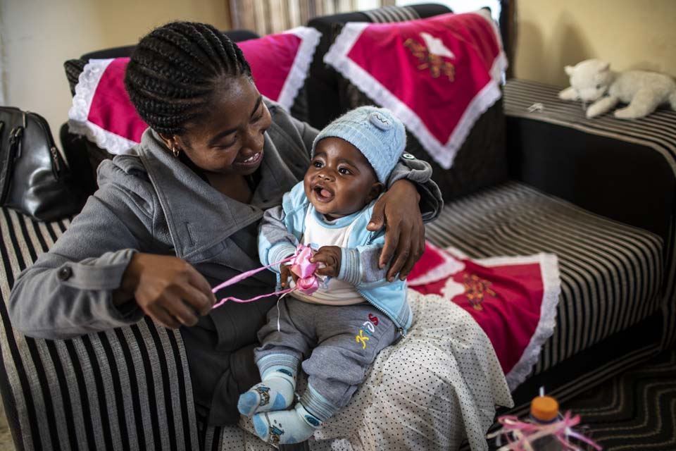 Tanzania mother and child