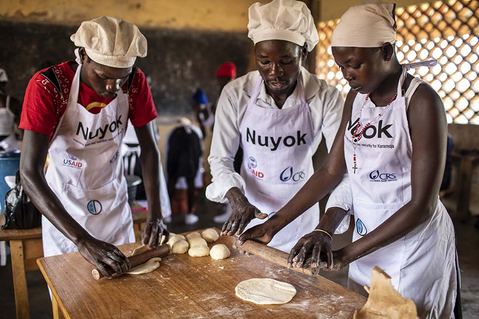 Uganda baking class