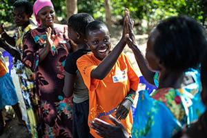 girl in Uganda