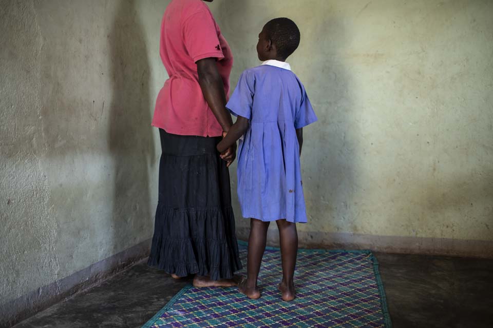 mother and child in Uganda
