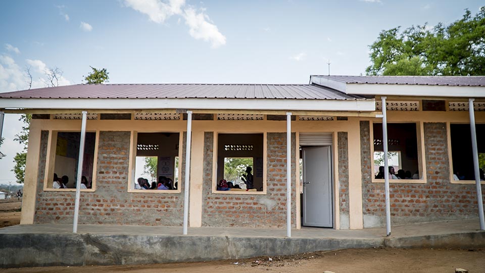 Uganda school house