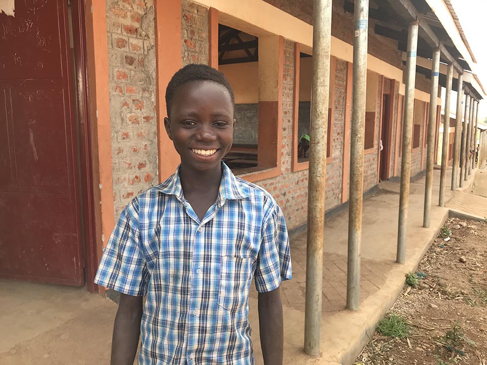 Uganda student