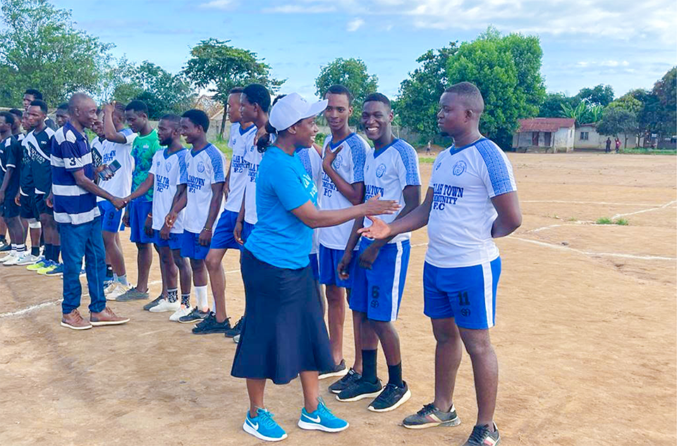 UNBF Football Match for Peace