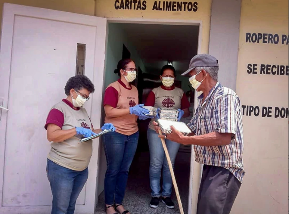 Caritas Venezuela staff 