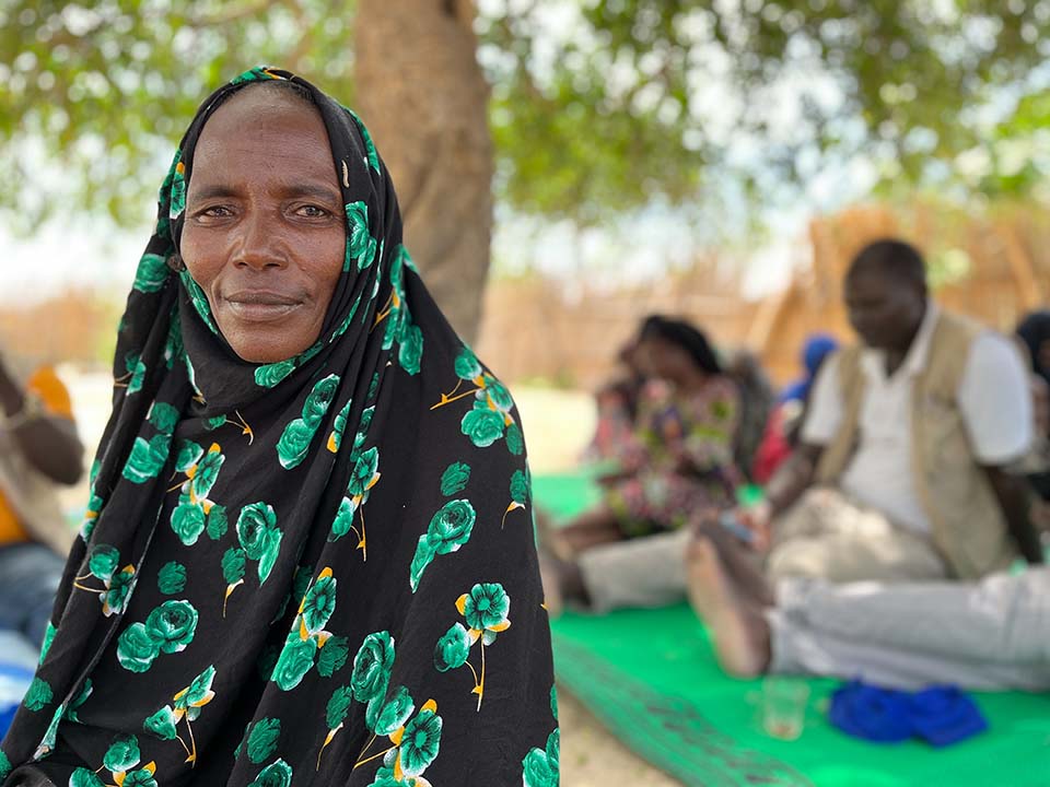 woman facing camera in chad