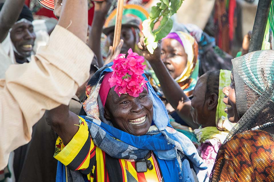 celebration in West Darfur