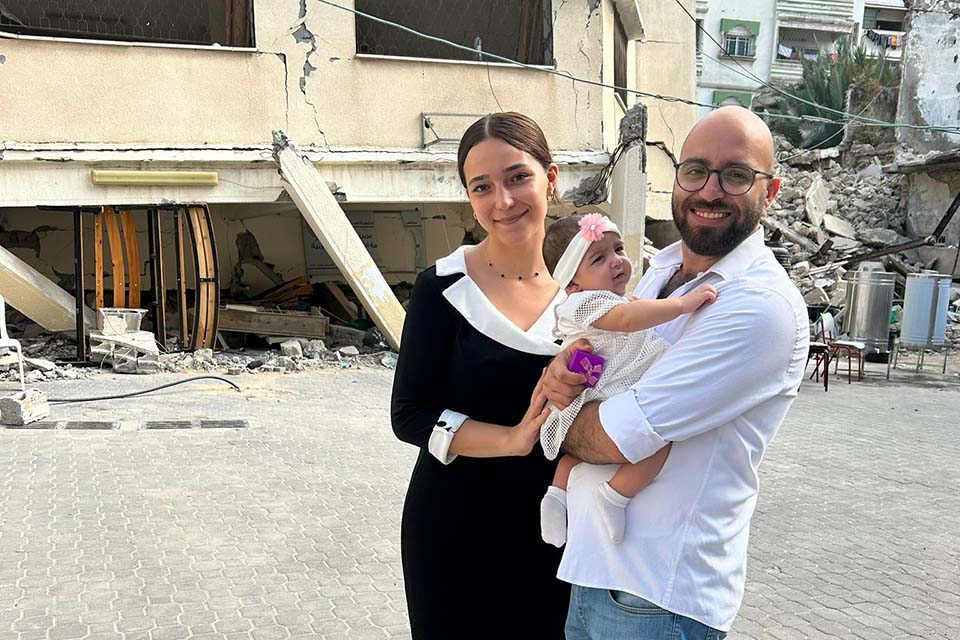 family in Gaza