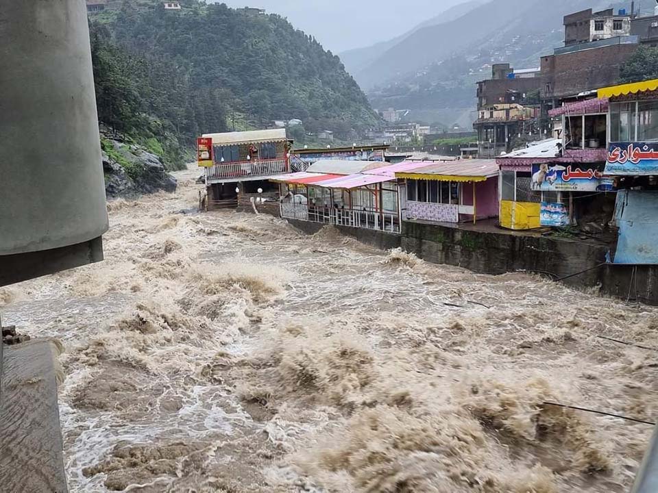 flood in Pakistan