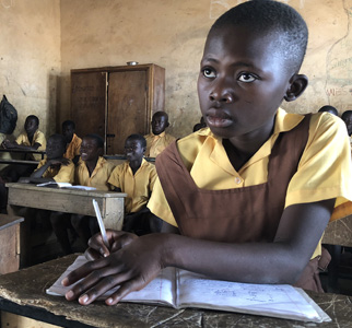 Children at school.