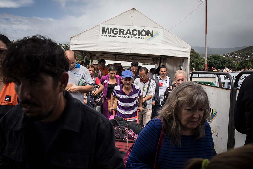 migrant aid Columbia