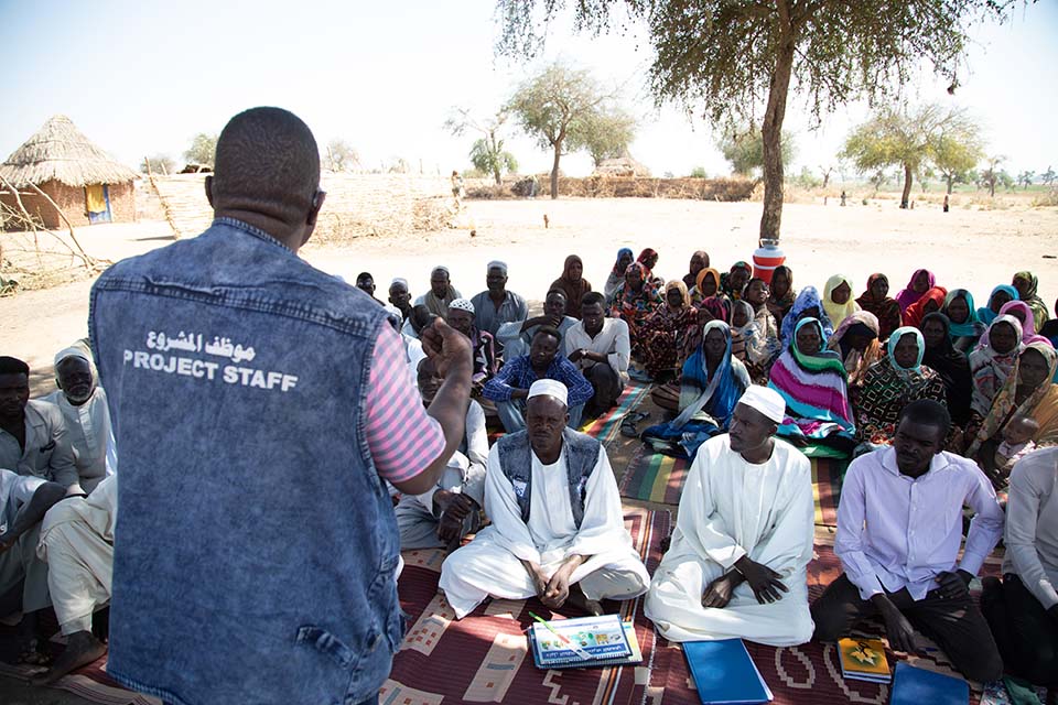 meeting in Sudan