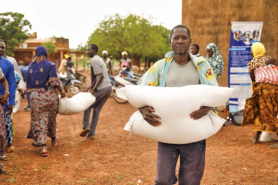 food support Burkina Faso