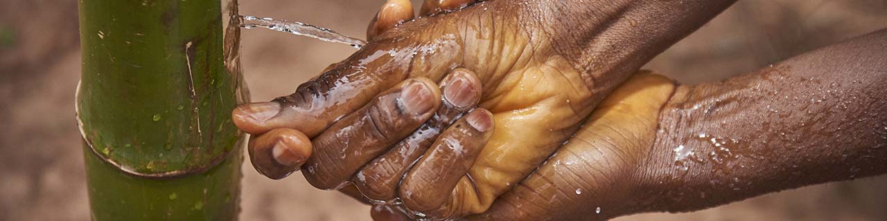 hand washing in the DRC