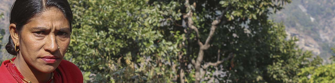 Nepal shelter recipient