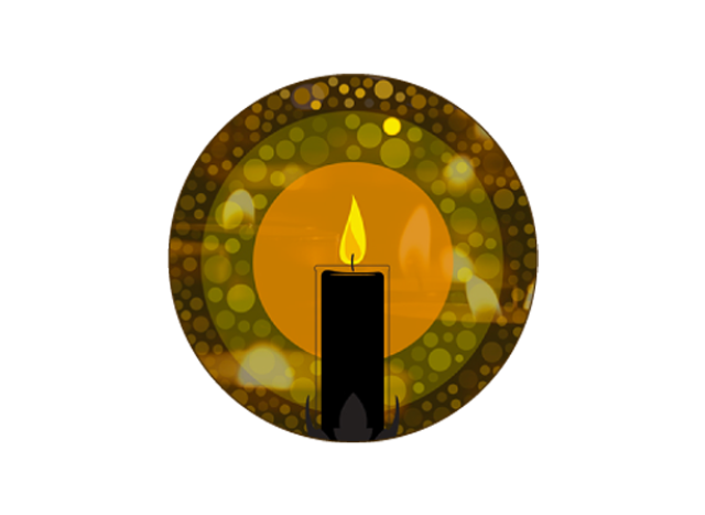 A candle.