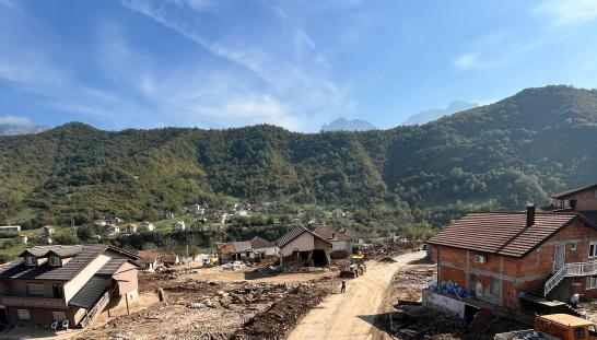 Bosnia flood aftermath