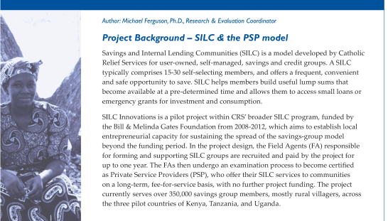 Group Performance in Fee-for-Service Savings Groups
