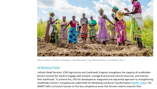 Ubale Development Food Assistance Project