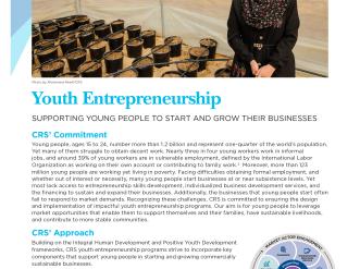Supporting Young People to Start and Grow Their Business