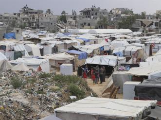 CRS and partners have provided tarps, shelter and WASH support across displacement sites.