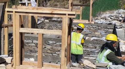 Nepal construction site