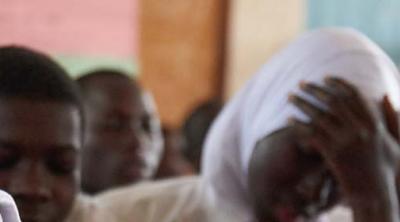 student in The Gambia