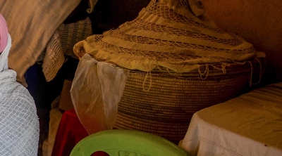 woman at home in Ethiopia