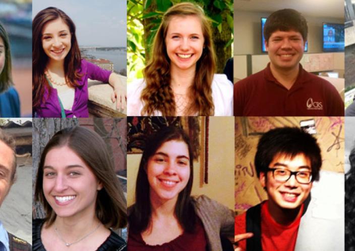 Group of recent CRS interns