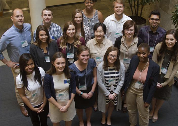 Group of summer interns