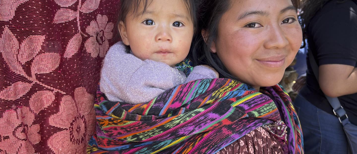 mother and child in Guatemala