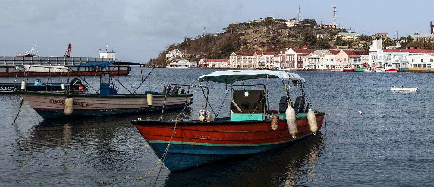 Boats in the sea.