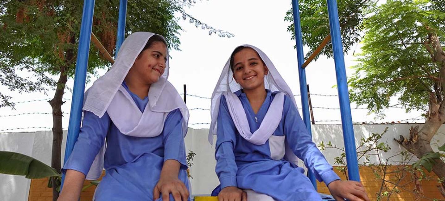 Image of girls in school