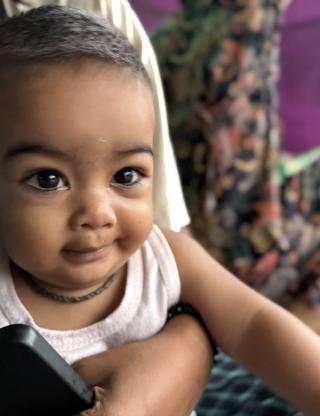portrait of baby