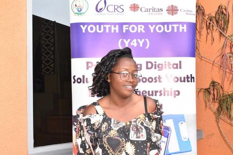 photo of young Rwandan entrepreneur
