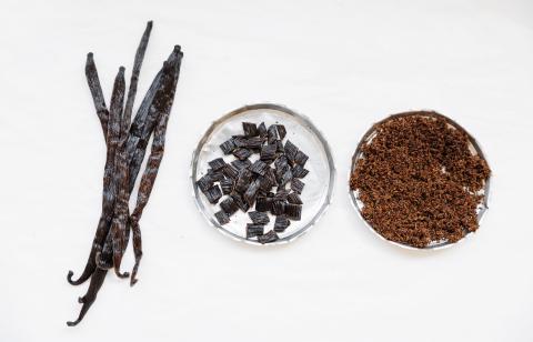 Laboratories carry out a variety of tests including moisture and vanillin content levels.