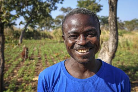 Valentin Azo, a technical leader within the Fango Yaka farm group