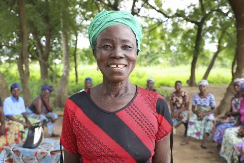 A female farmer.